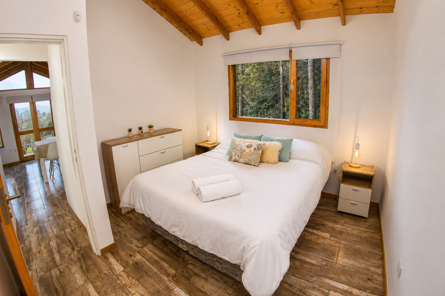 Cabaña Forest - Villa Arelauquen, zona residencial Los Cohiues.