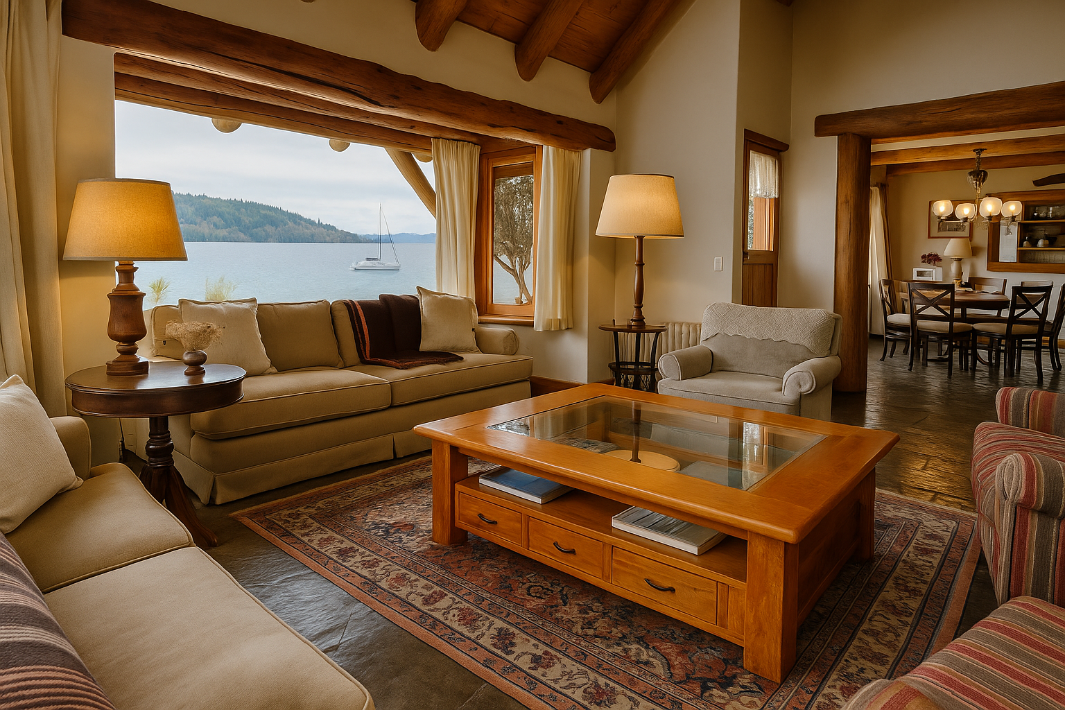 Casa La Protegida, Con Costa de Lago