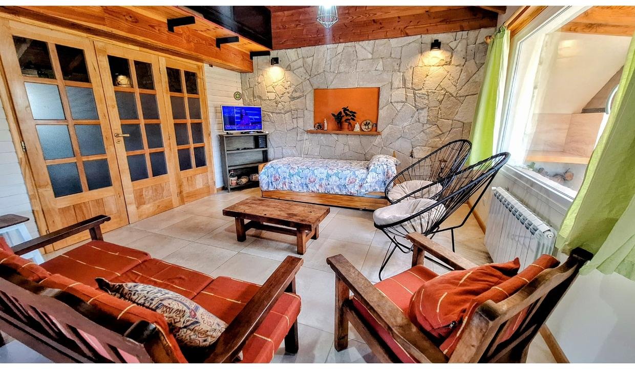 Cabaña con Patio y Parrilla