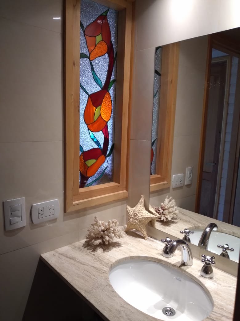 Cabaña con Patio y Parrilla